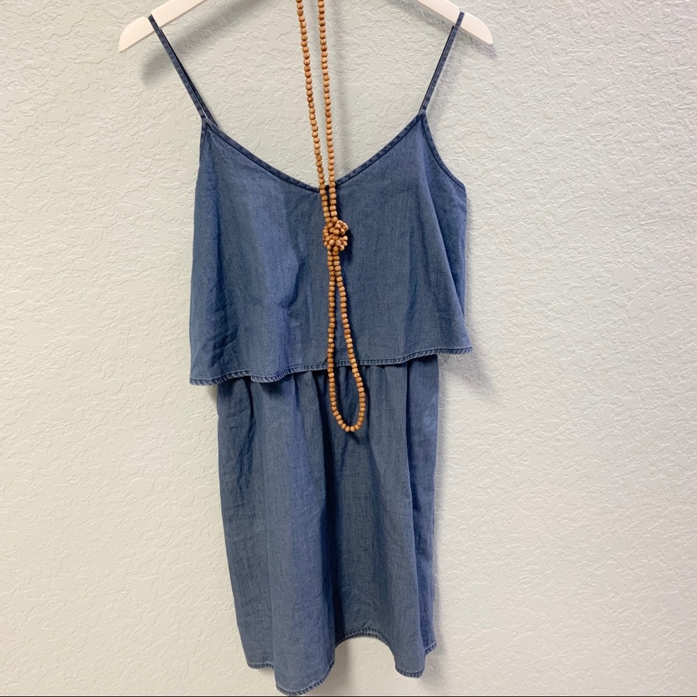 Old Navy Popover Jean Dress